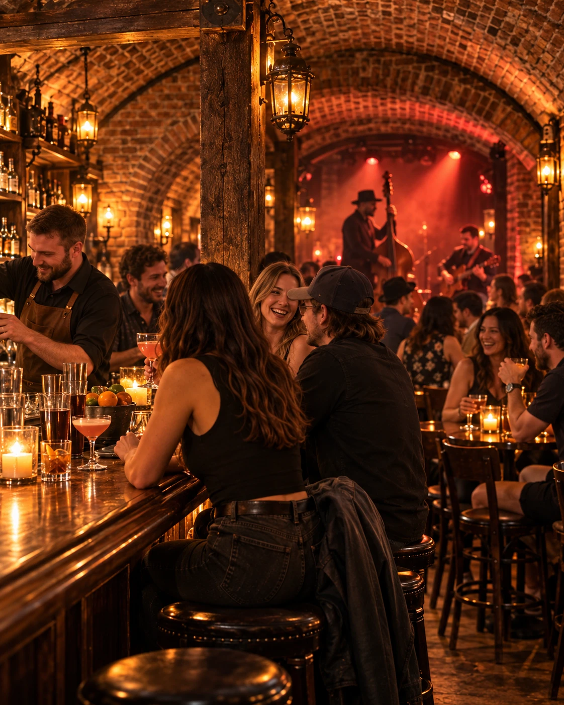 Dark underground bar placeholder image